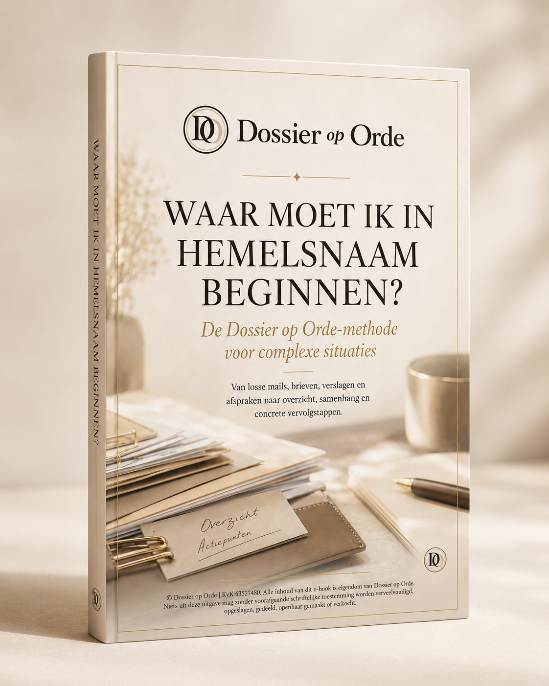 E-book 'Waar moet ik in hemelsnaam beginnen?'